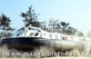 Mangalore amazed  by Hovercraft H-194 at Panambur beach